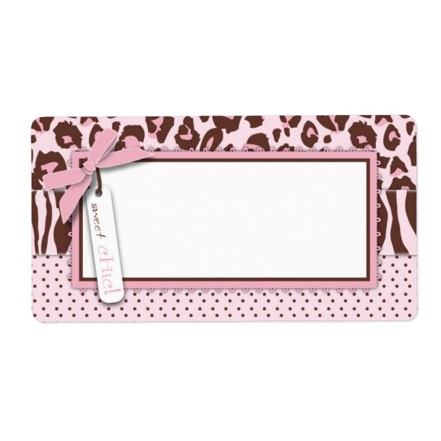 Cheetah Girl Name Tag (Vorne)