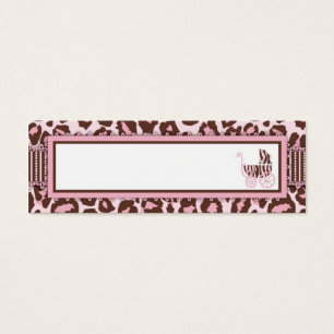 Cheetah Girl Skinny Carte Cadeau Rose A