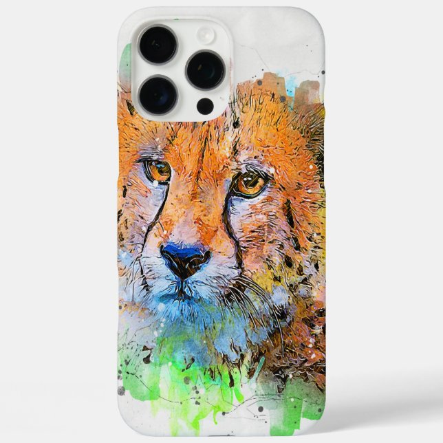 Cheetah  iPhone 16 pro max hülle (Rückseite)