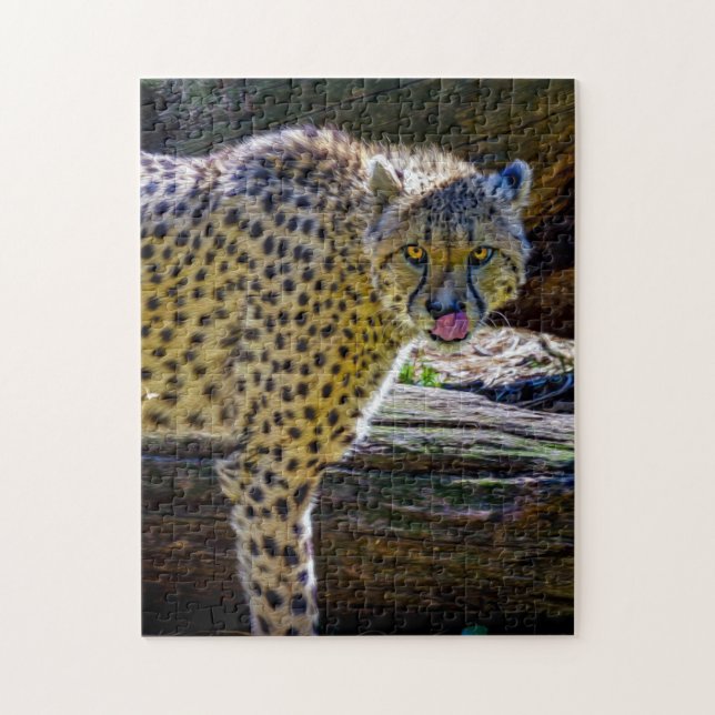 Cheetah Jigsaw Puzzle (Vertikal)