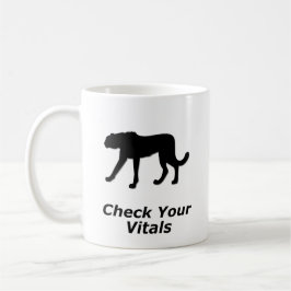 Cheetah Karo Ihre Vitale Kaffeetasse