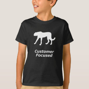 Cheetah-Kunde konzentriert T-Shirt