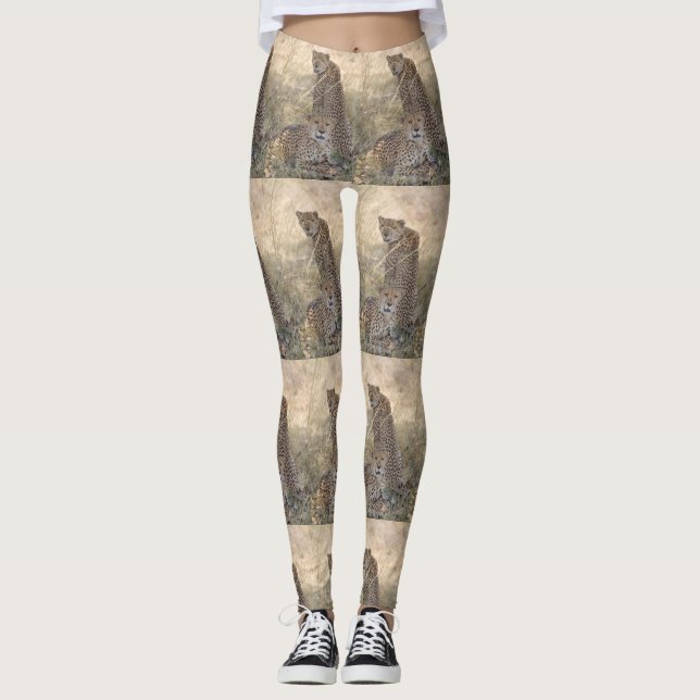 Cheetah Leggings (Devant)