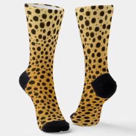 Cheetah Legs Funny Animal Print Socken