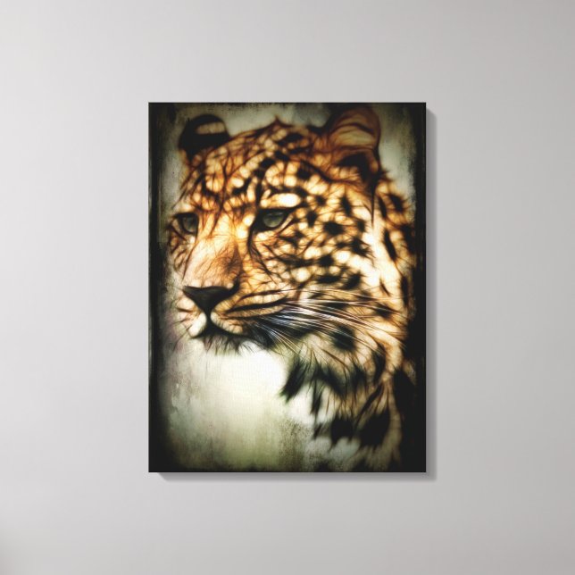 Cheetah Leinwanddruck (Vorderseite)