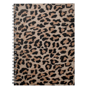 Cheetah Leopard Notizblock