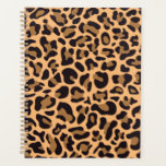 Cheetah Leopard Spots Wild Animal Print Planer<br><div class="desc">Wilde Safari- und Dschungeltierdrucke. Moderne, schicke Geparde, leopardene Hautfarbe in brauner Farbe.</div>