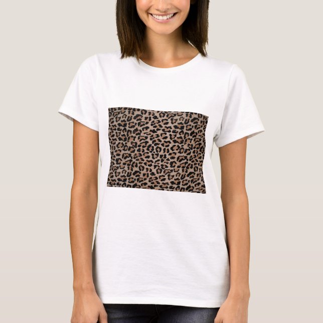 Cheetah Leopard T-Shirt (Vorderseite)