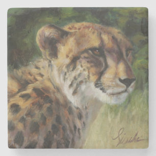 Cheetah-MarmorUntersetzer Steinuntersetzer