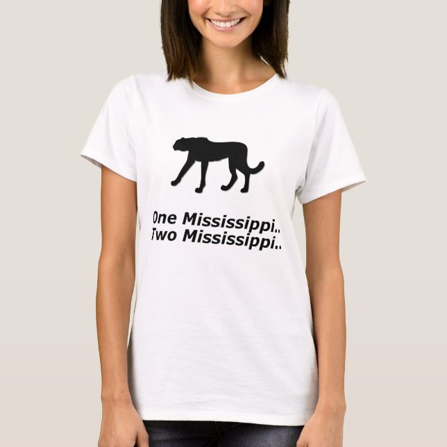 Cheetah One Mississippi T-Shirt (Vorderseite)