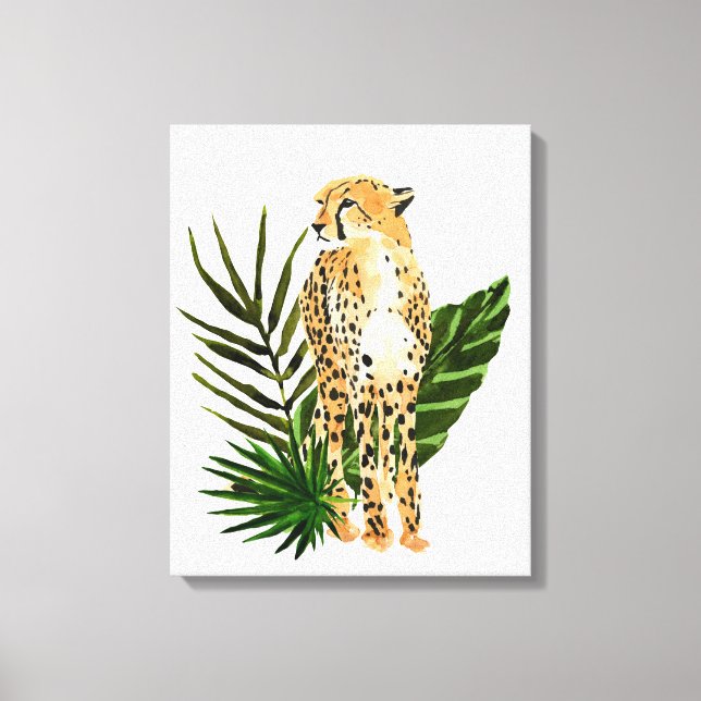 Cheetah Outlook Leinwanddruck (Vorderseite)