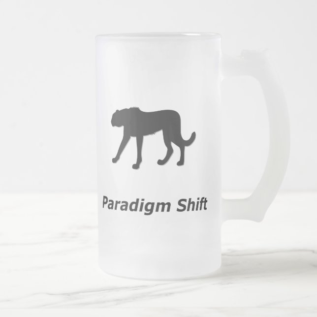 Cheetah Paradigm Shift Mattglas Bierglas (Rechts)