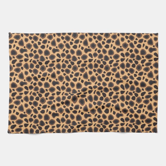Cheetah Pattern Handtuch (Horizontal)