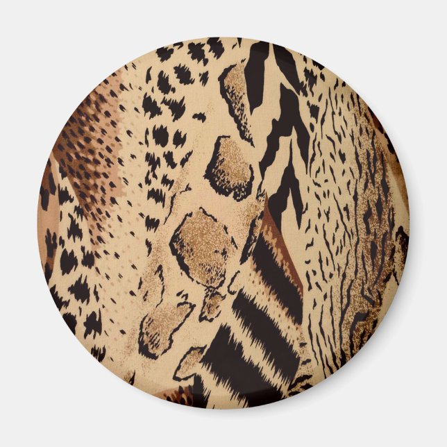 Cheetah Pattern Magnet (Vorne)