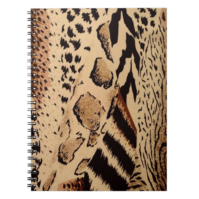 Cheetah Pattern Notizblock (Vorderseite)