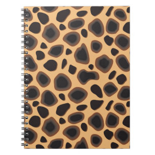 Cheetah Pattern Notizblock