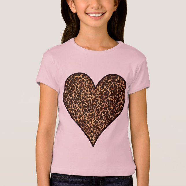 Cheetah Pattern T-Shirt (Vorderseite)