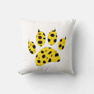 Cheetah Paw Print Kissen