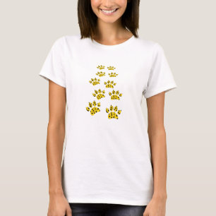 Cheetah Paw Print T-Shirt