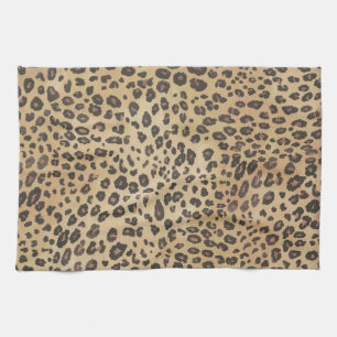 Cheetah print Animal Exotic Wild modische Katze Geschirrtuch