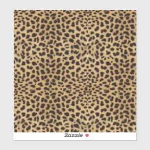 Cheetah Print Aufkleber