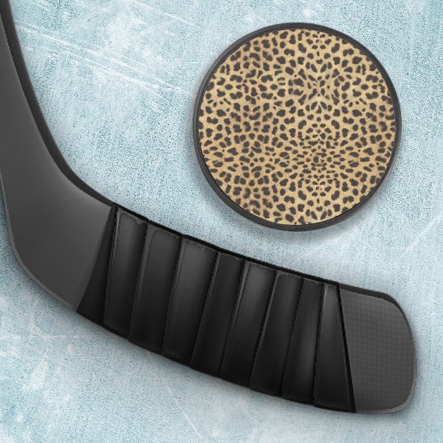 Cheetah Print Eishockey Puck (Von Creator hochgeladen)