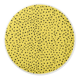 Cheetah Print in natürlichen Farben Keramikknauf