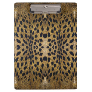 Cheetah Print Pattern Klemmbrett