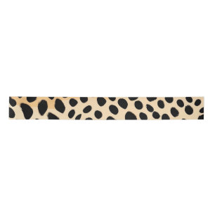 Cheetah Print Pattern Satinband