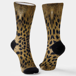 Cheetah Print Pattern Socken