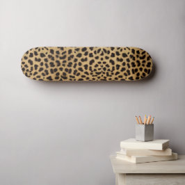 Cheetah Print Skateboard