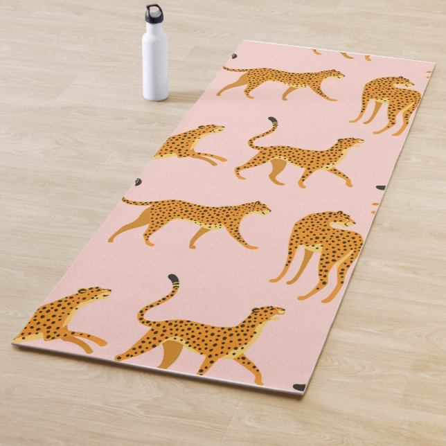 Cheetah Print Yoga Mat Yogamatte (Beispiel)