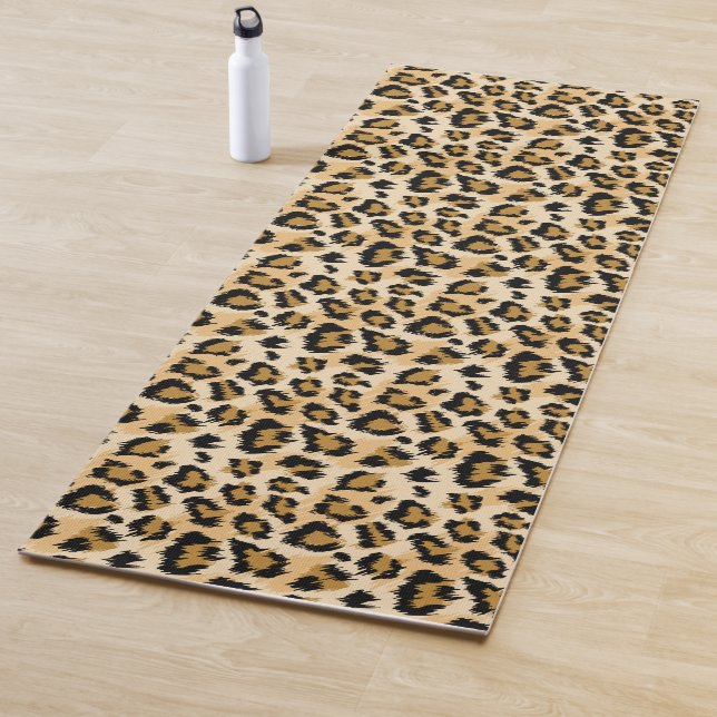 Cheetah Print Yogamatte (Beispiel)
