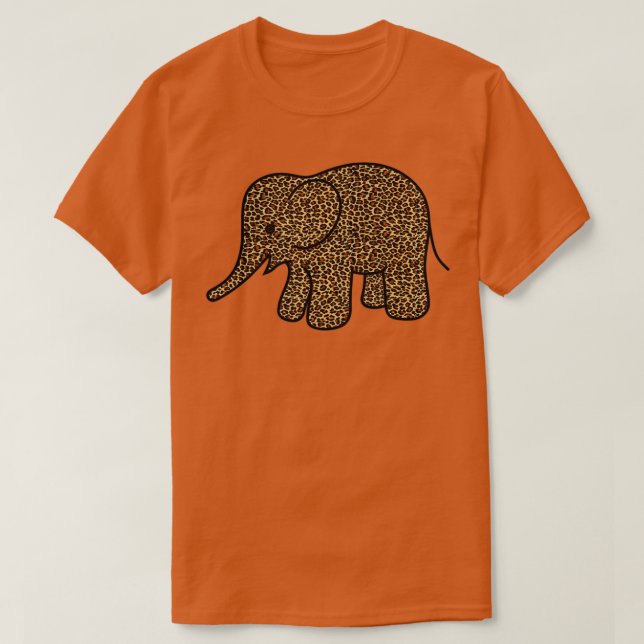 CHEETAH-Printelefant T-Shirt (Design vorne)