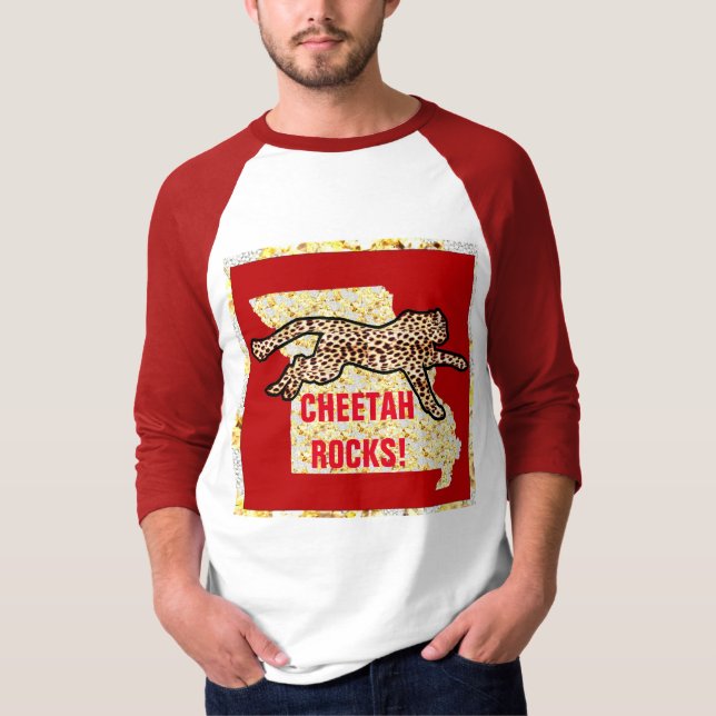 CHEETAH ROCKS! T-Shirt (Vorderseite)