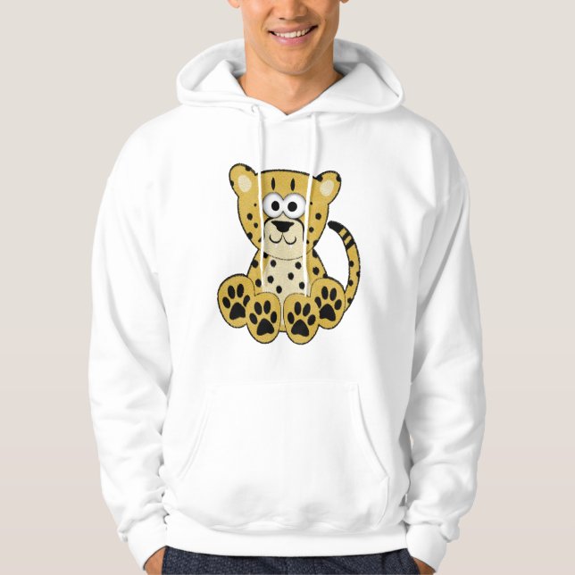 Cheetah-Shirts Hoodie (Vorderseite)
