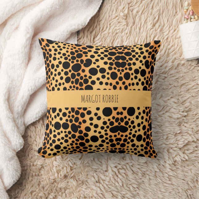 Cheetah Skin Kleines Safari Muster Kissen (Decke)