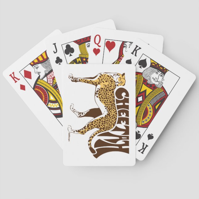 Cheetah Spielkarten (Rückseite)