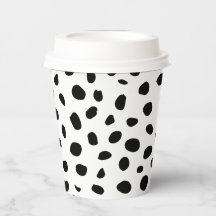 Cheetah Spots Schwarz-weiß