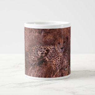Cheetah Stare Jumbo-Tasse