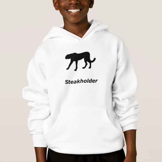 Cheetah Steakholder Hoodie (Vorderseite)