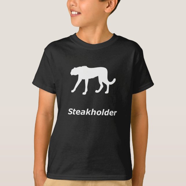 Cheetah Steakholder T-Shirt (Vorderseite)