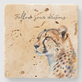 Cheetah Steinuntersetzer