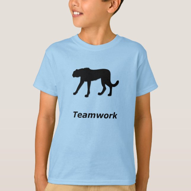 Cheetah Teamwork T-Shirt (Vorderseite)