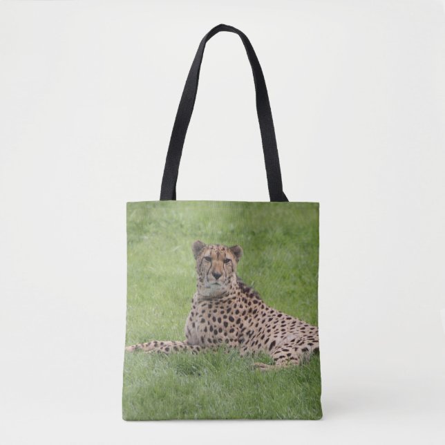 Cheetah Tote Bag Tasche (Vorderseite)