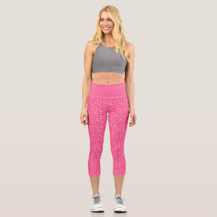 Cheetahard Leopard Druck High Waisted Capris