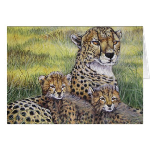 "Cheetha mit CUB "
