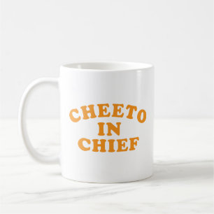 CHEETO IM LEITER KAFFEETASSE