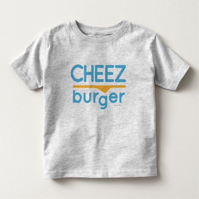 Cheezburger Logo (Farbe) Kleinkind T-shirt (Vorderseite)