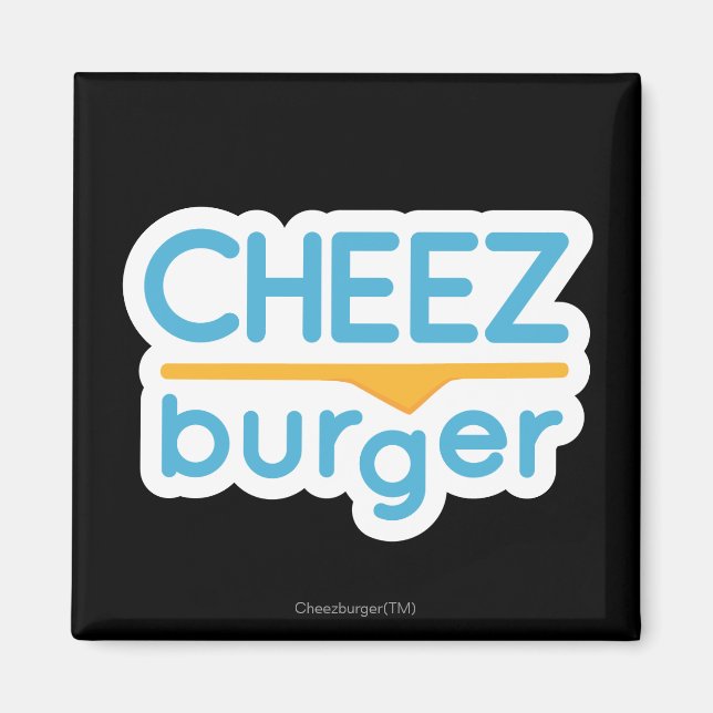 Cheezburger Logo (Farbe) Magnet (Vorne)